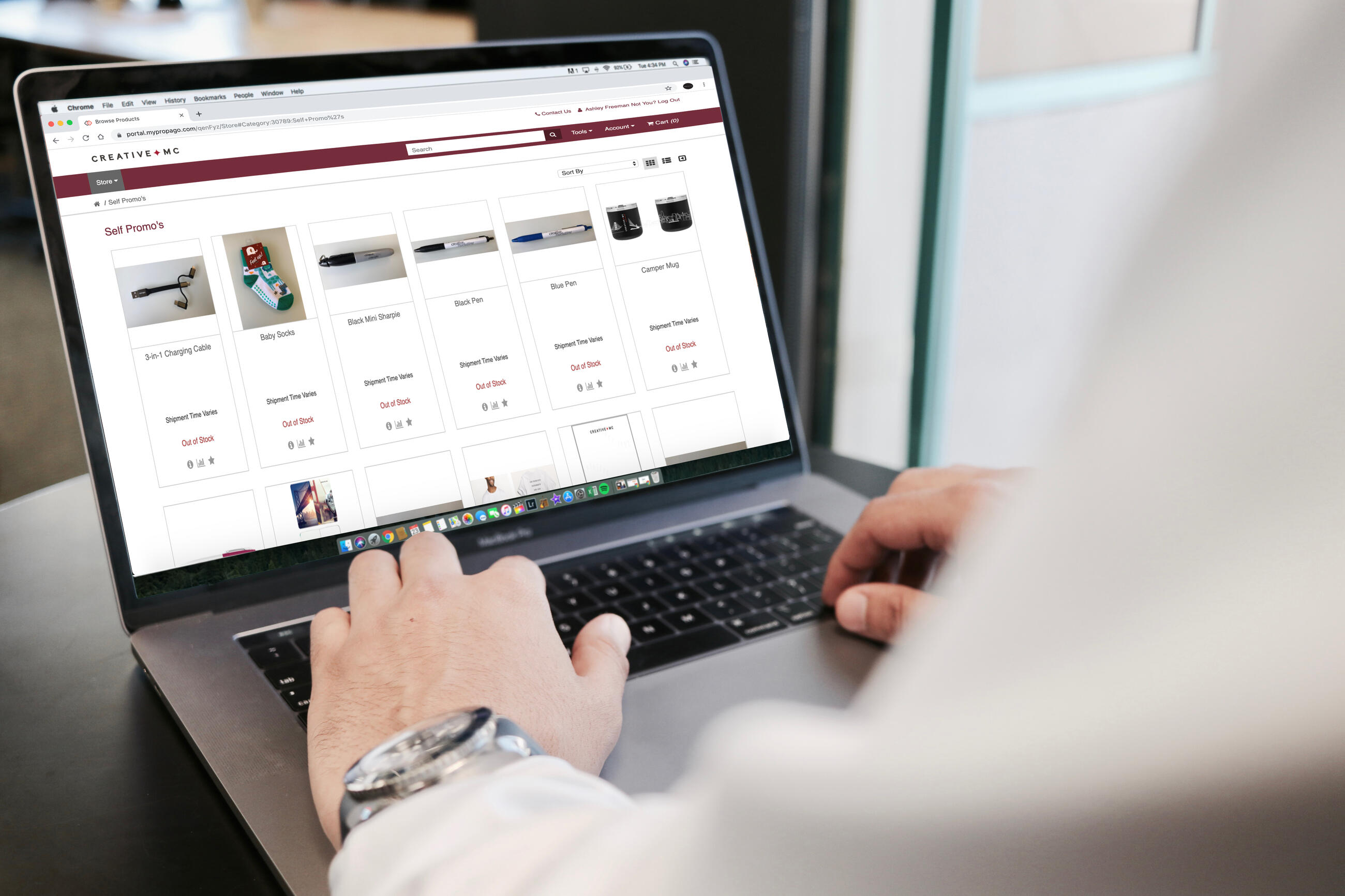 Virtual Pop-Up Shops