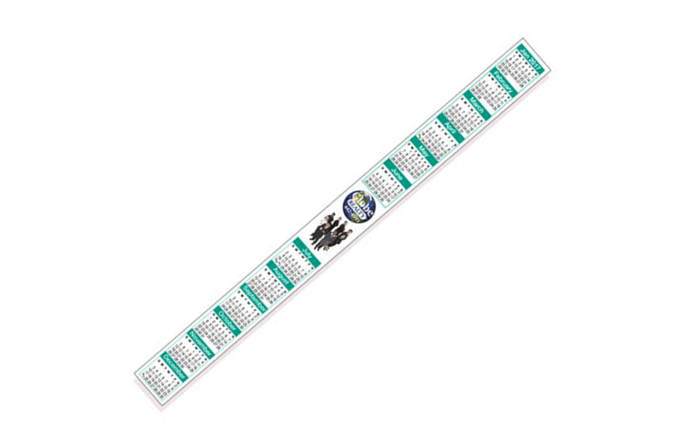 Computer Calendar Sticker