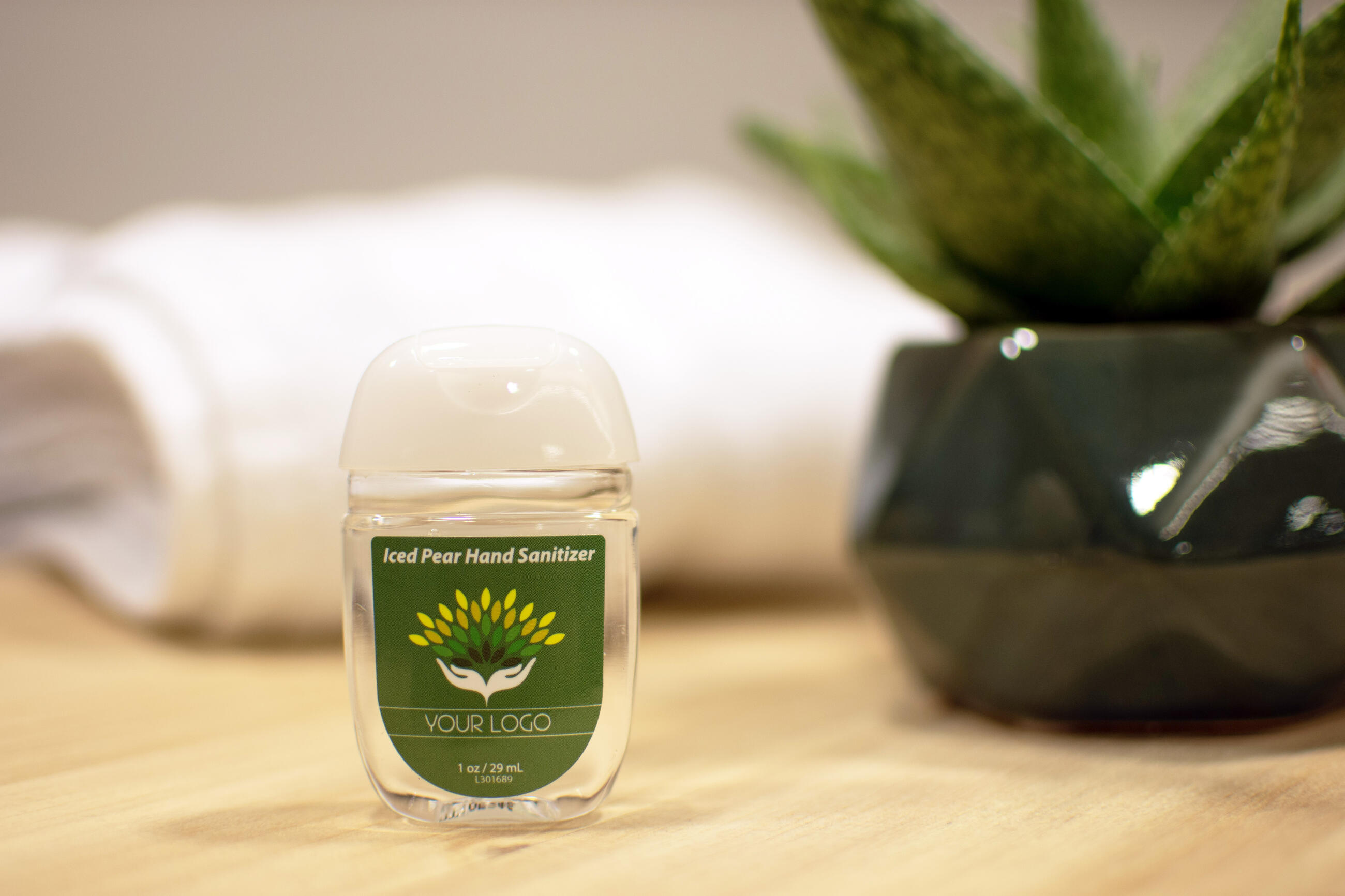 Sanitizer gel pocket bottle