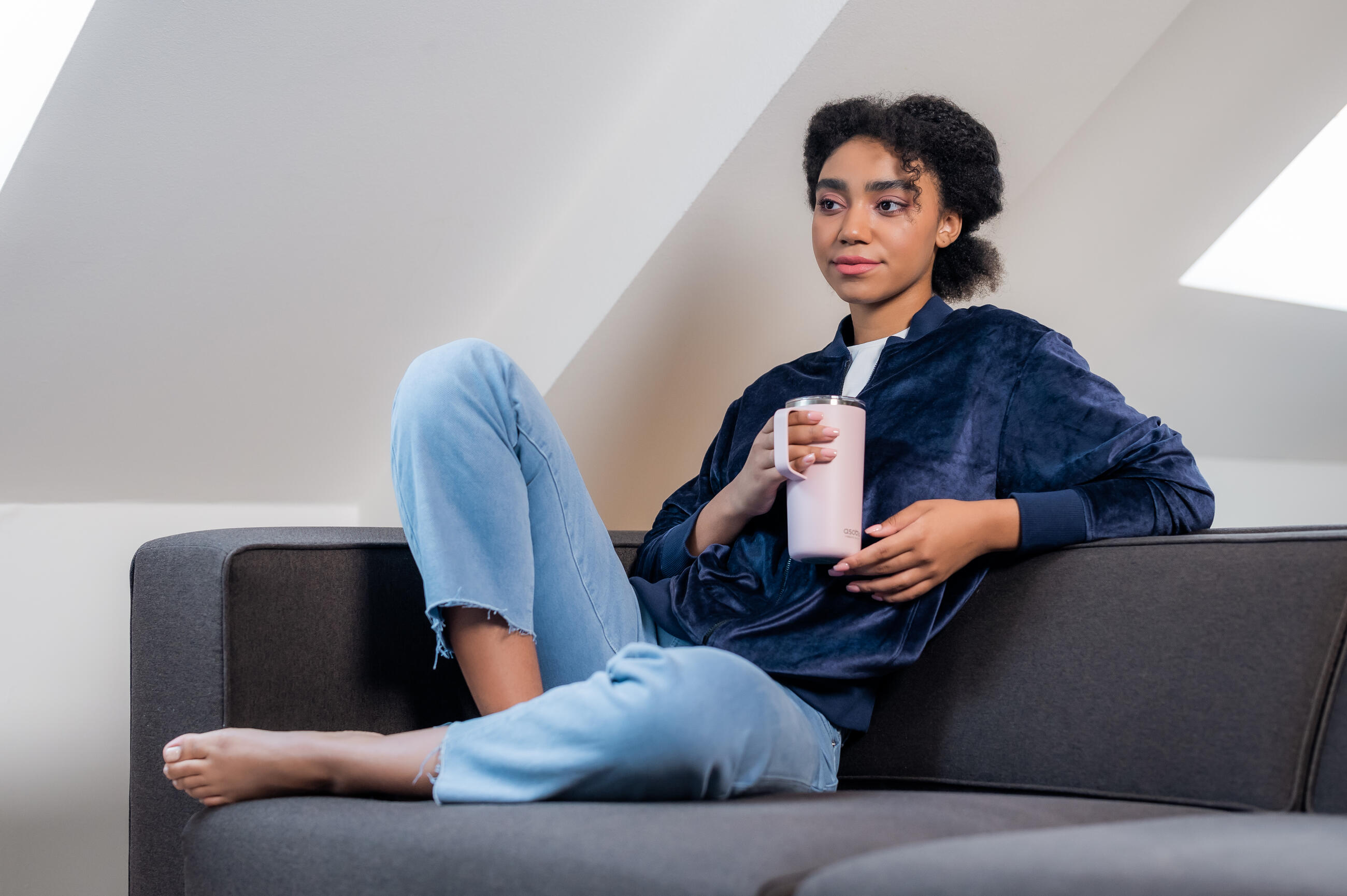 Asobu Tower Mug and Goodlife Velour Bomber