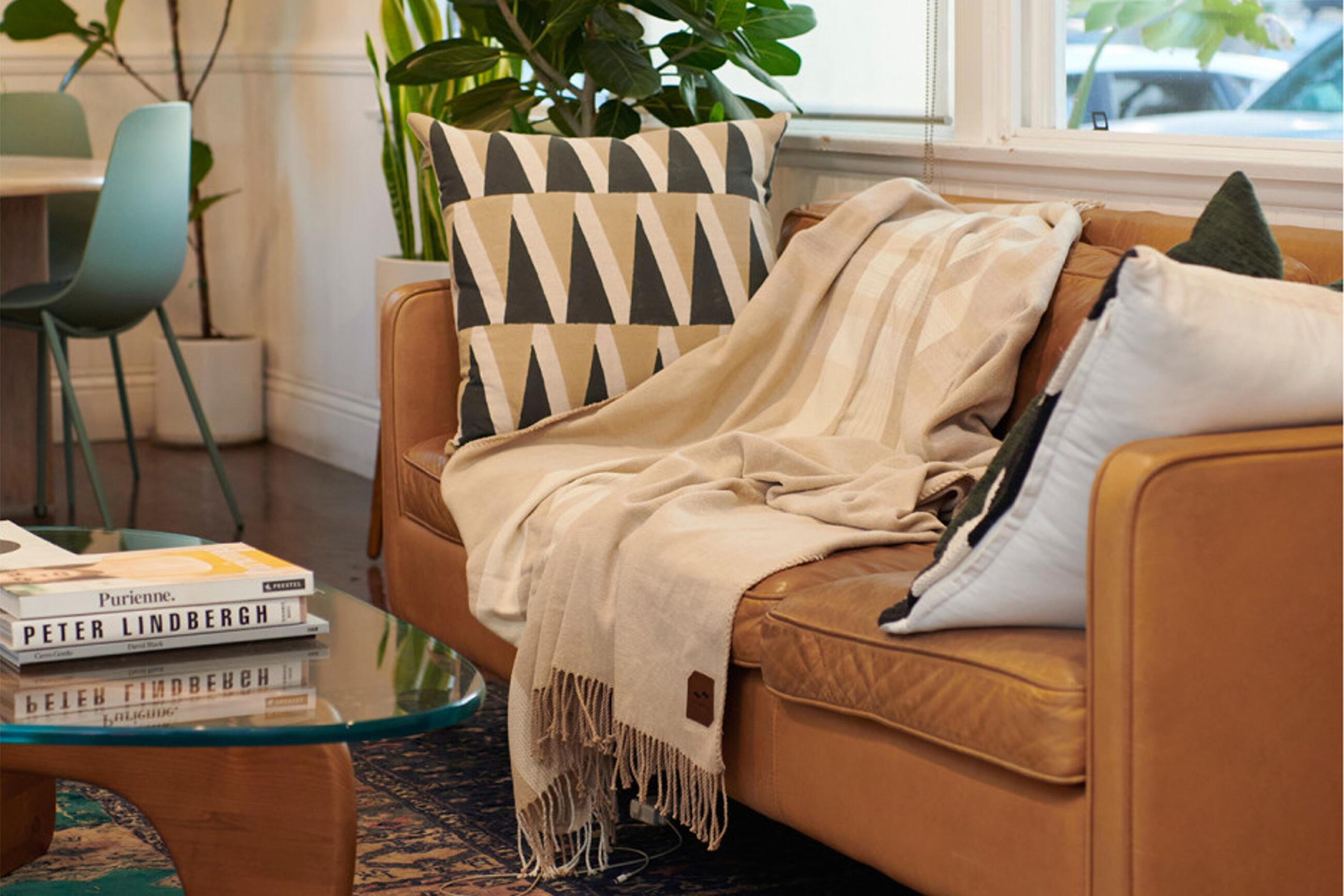 Slowtide Brushed Cotton Throw