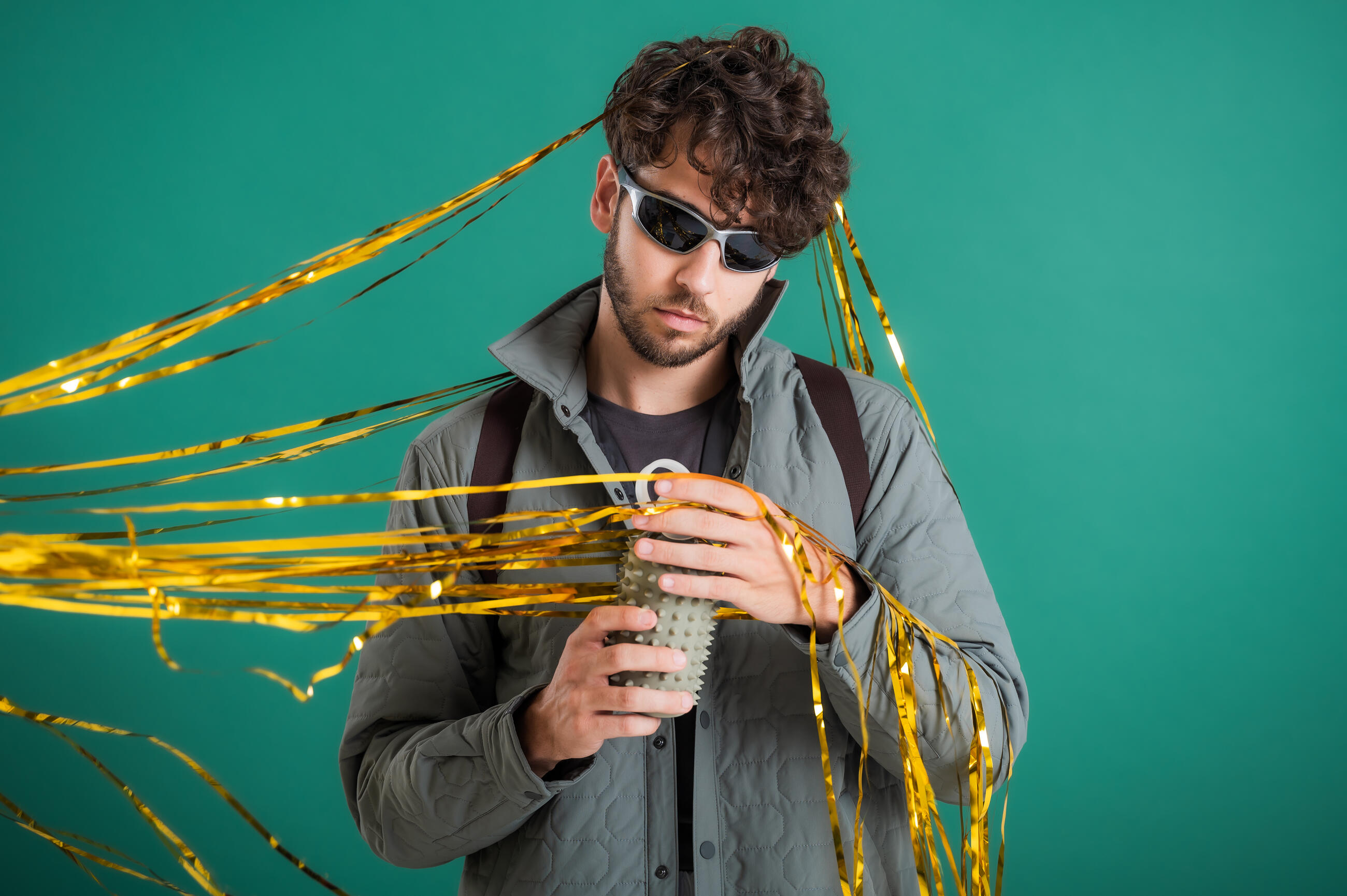 BKR 500ml Glass water bottle