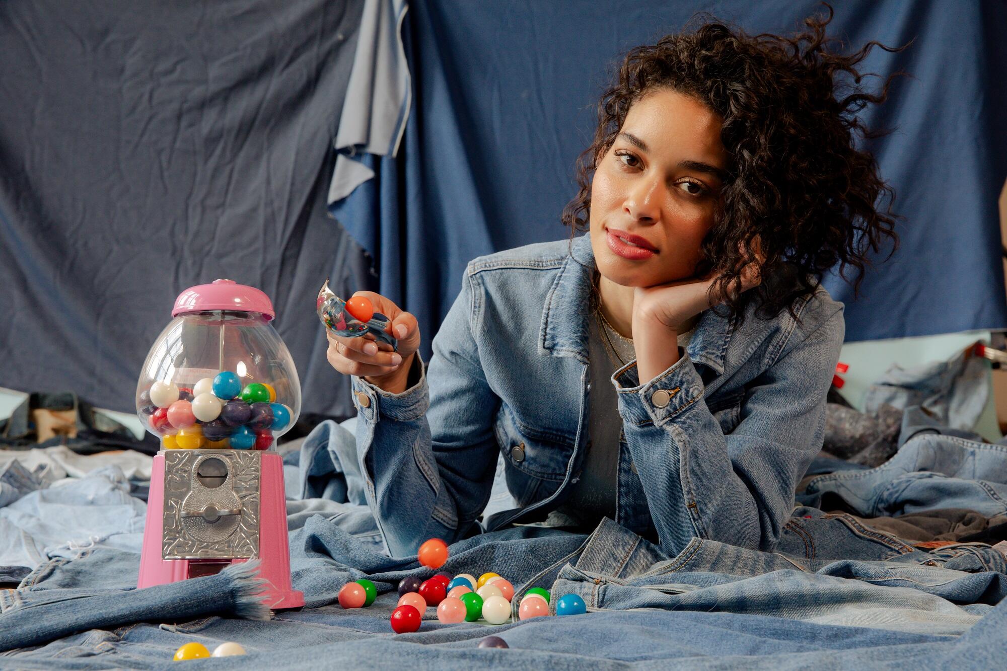 Midnight Kitchen Ice Cream Scoop & Port Authority Denim Jacket