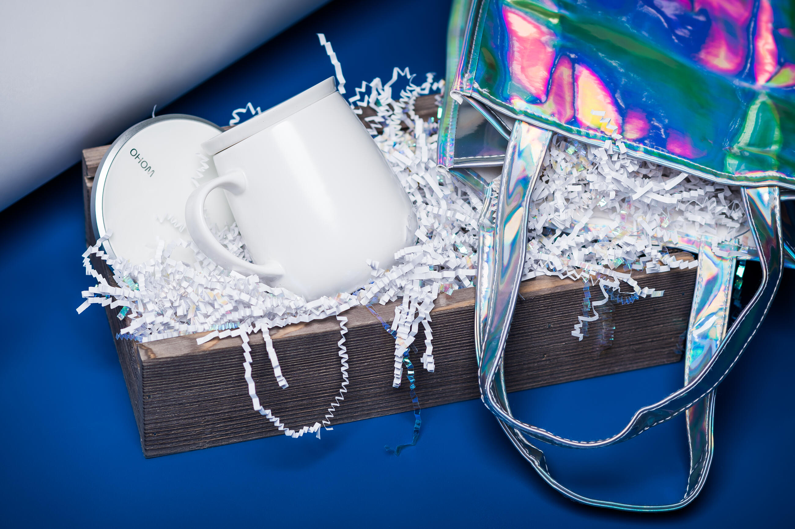 A gift set with a hot flash