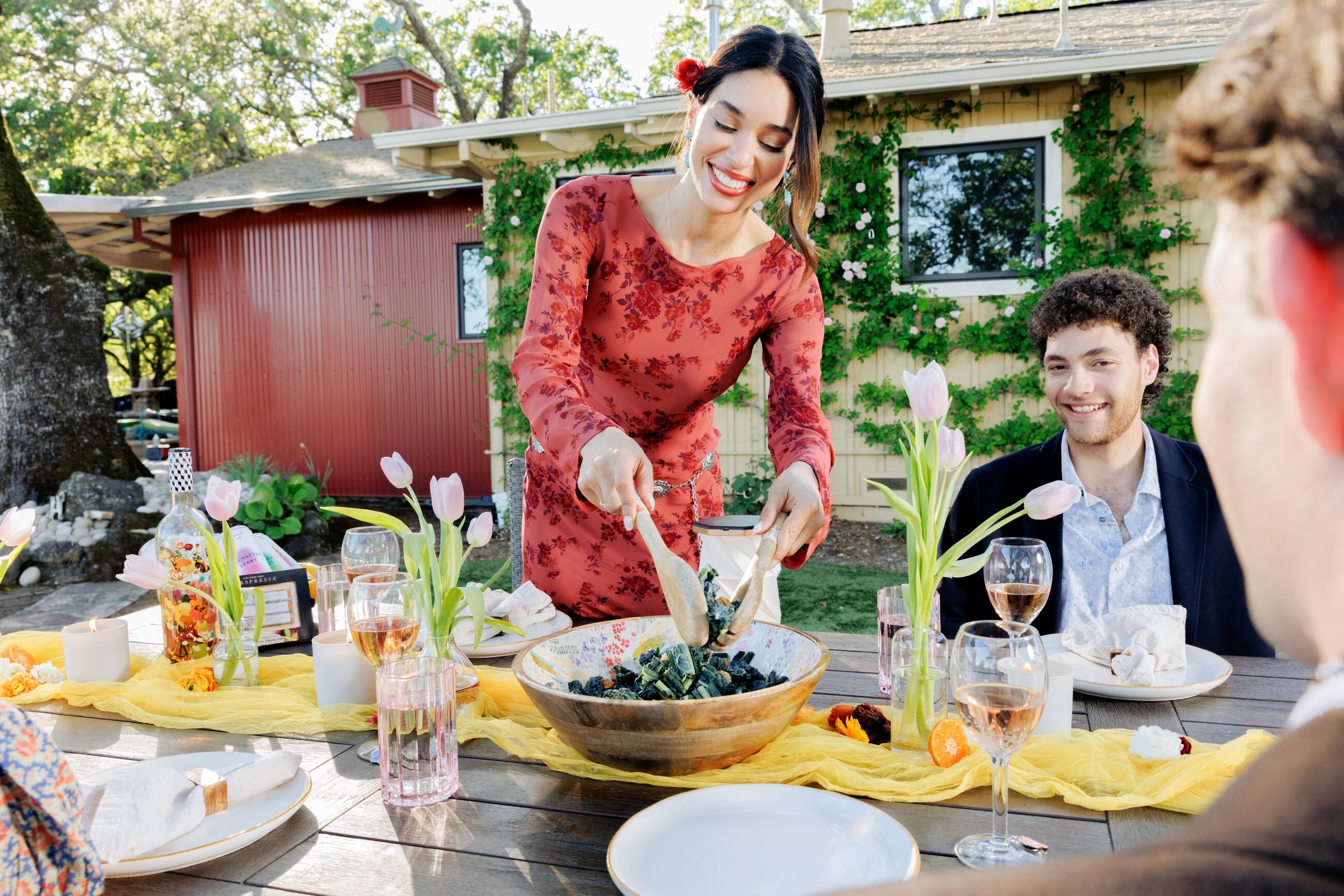 <p>Something special, tossed</p>