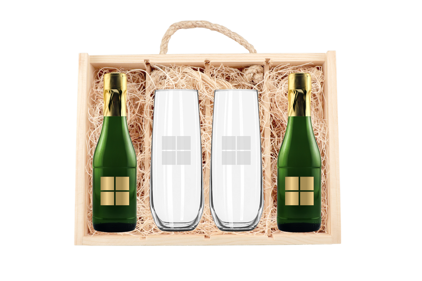 Etched Mini Bubbles Gift Set