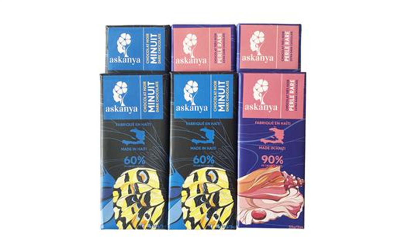 Askanya Dark & Vegan Chocolate Bars