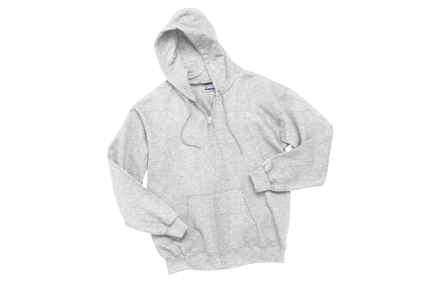 Hanes Cotton Full-Zip Hoodie