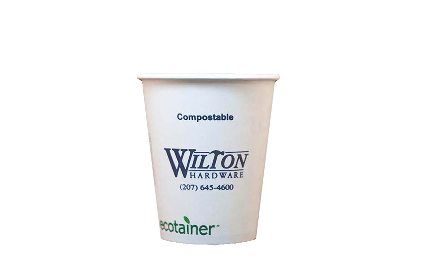 12 Oz. Eco-Friendly Solid White Cups