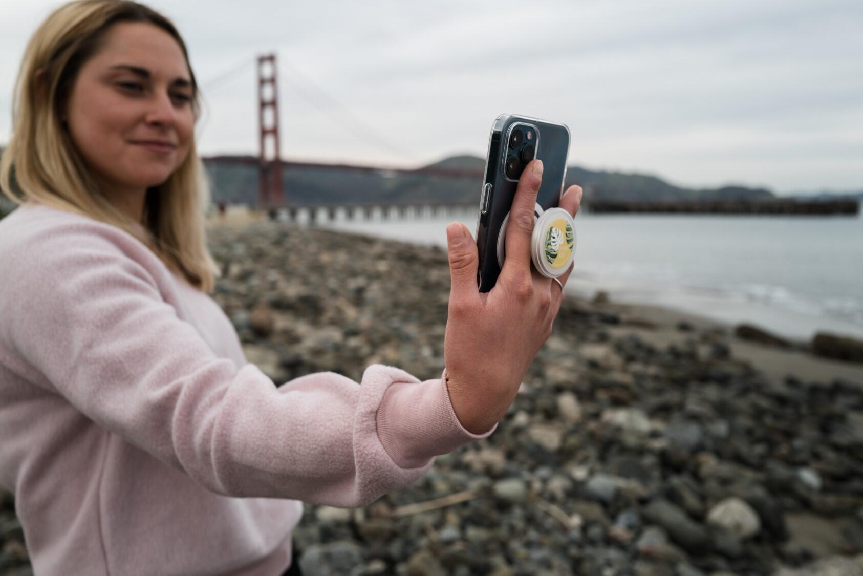 PopGrip with Lip Balm