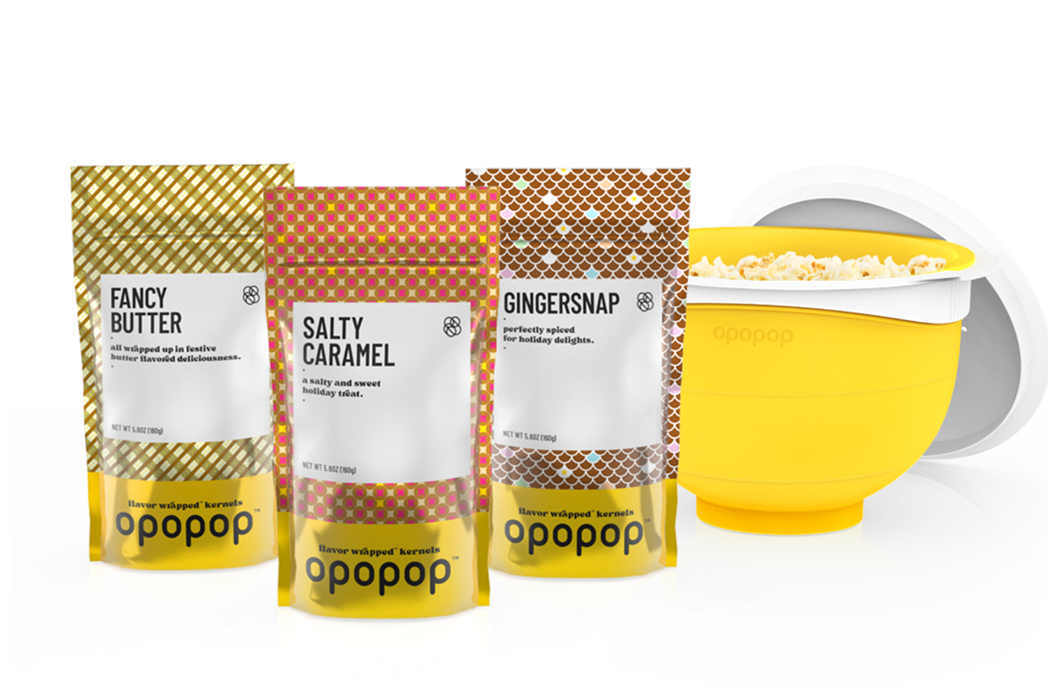 Opopop Popcorn Holiday Gift Set