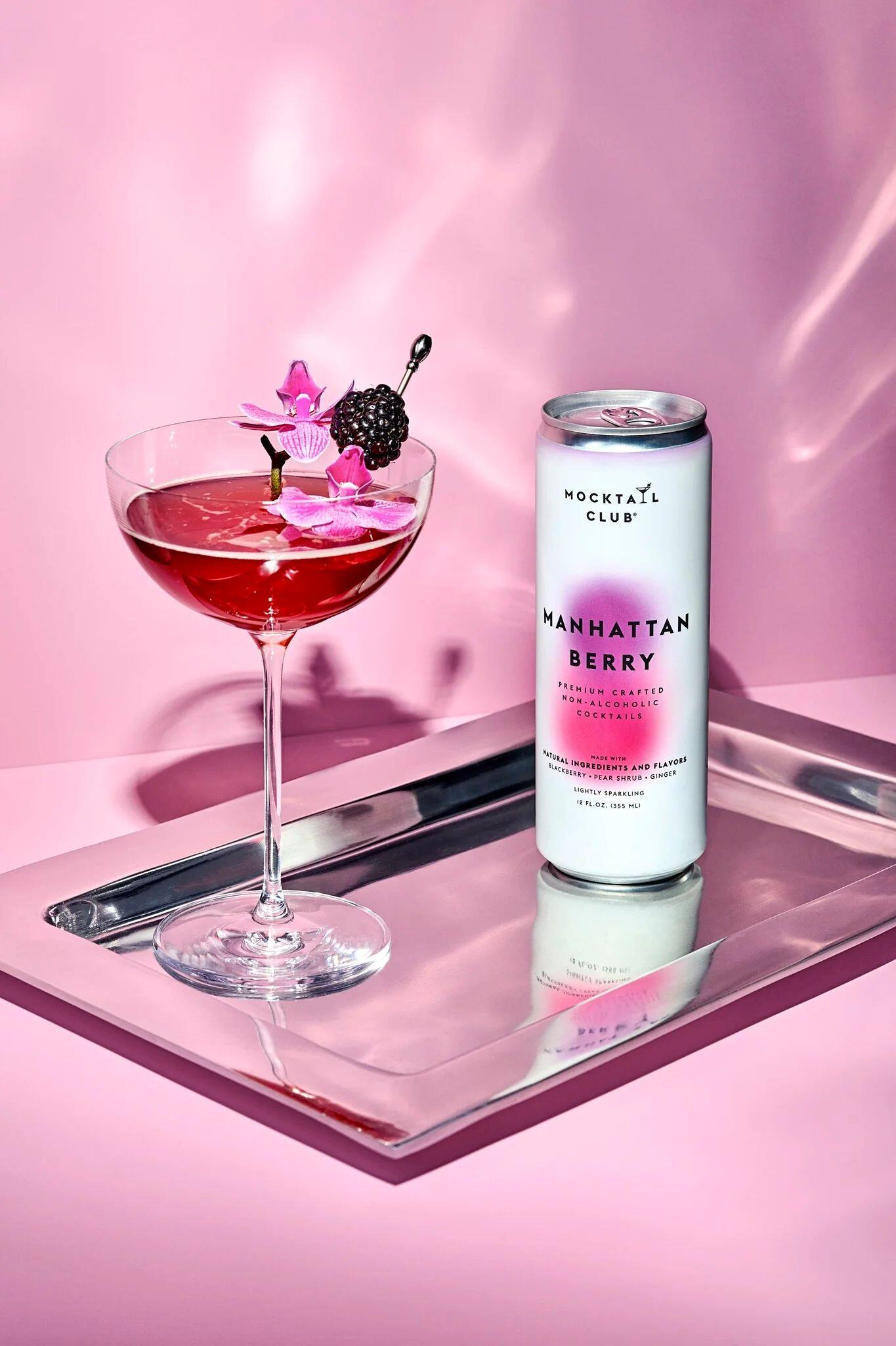 Mocktail Club Manhattan Berry