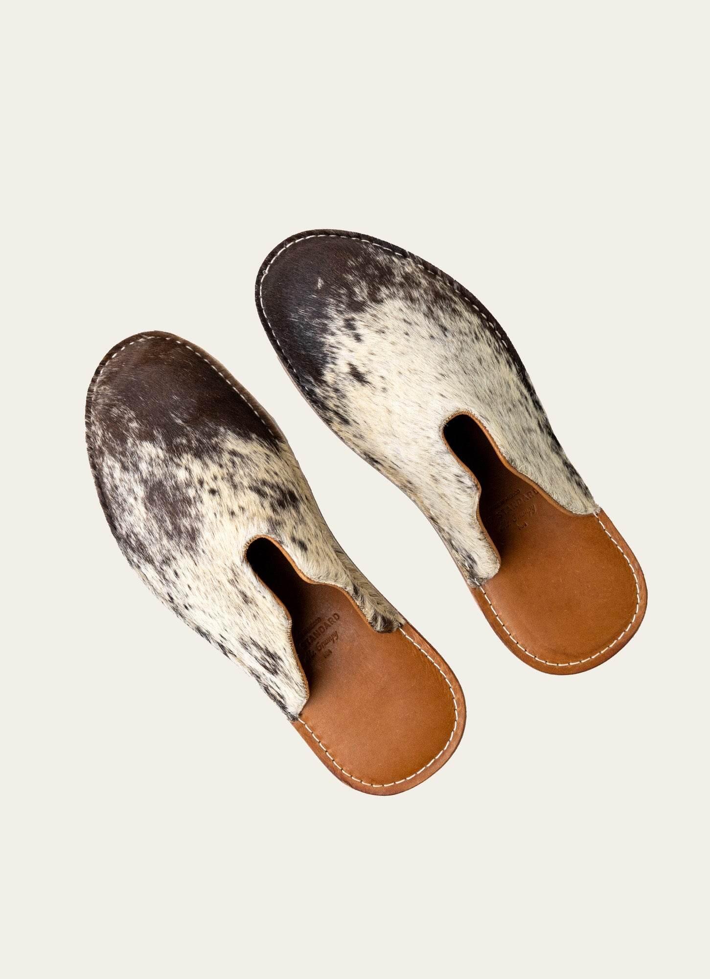 WP Standard Mr. Grumpy Leather Slippers