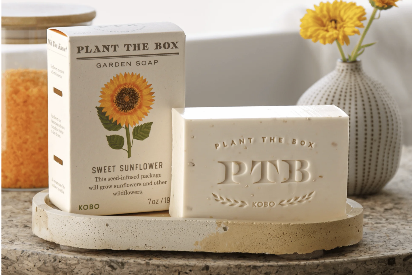 KOBO Candles Plant the Box Soap Bar