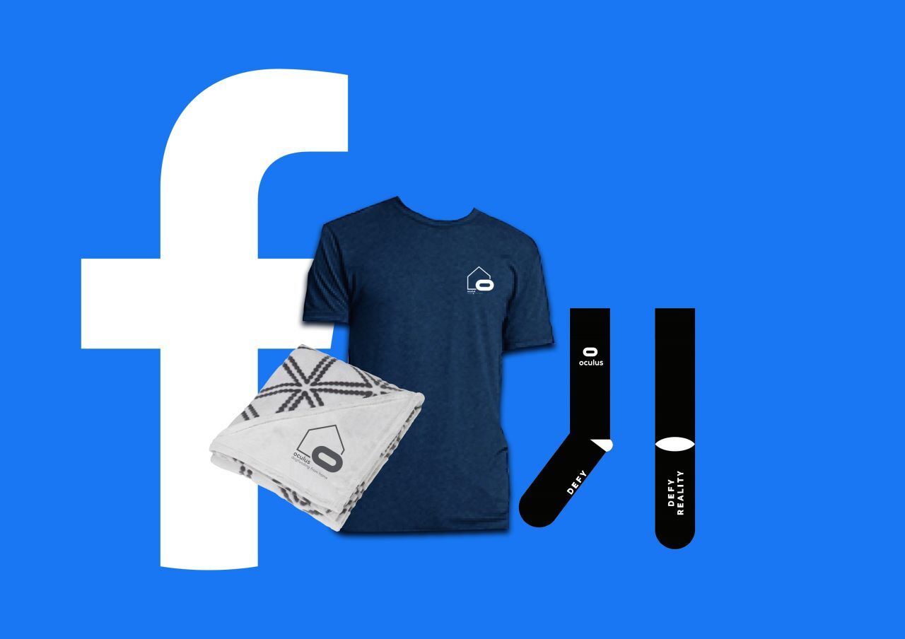 Corporate Swag Surprise for Facebook/Oculus Hires
