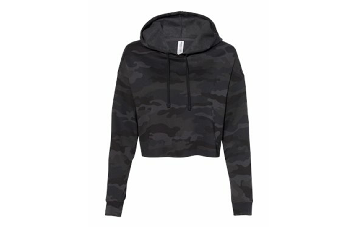 Big Printing Women’s Crop Hoodies