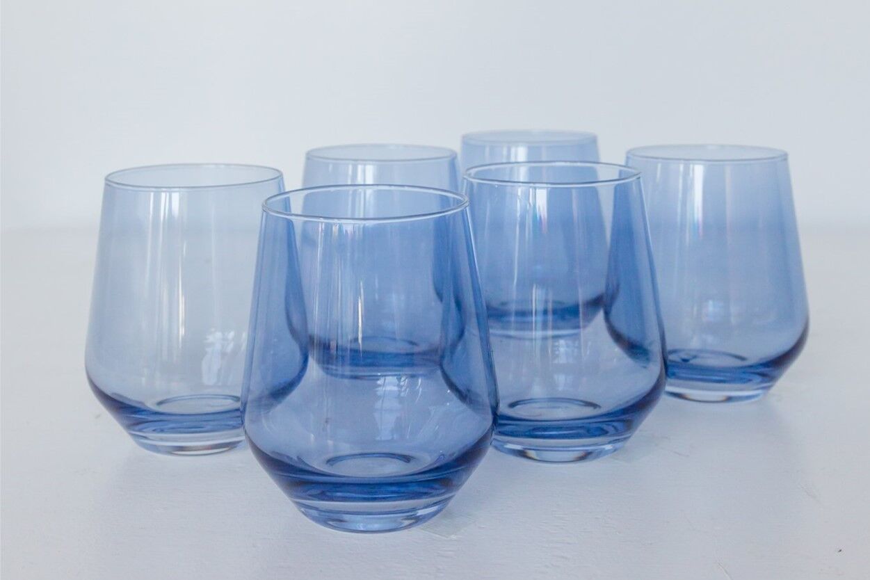 ESTELLE COLORED WINE STEMLESS