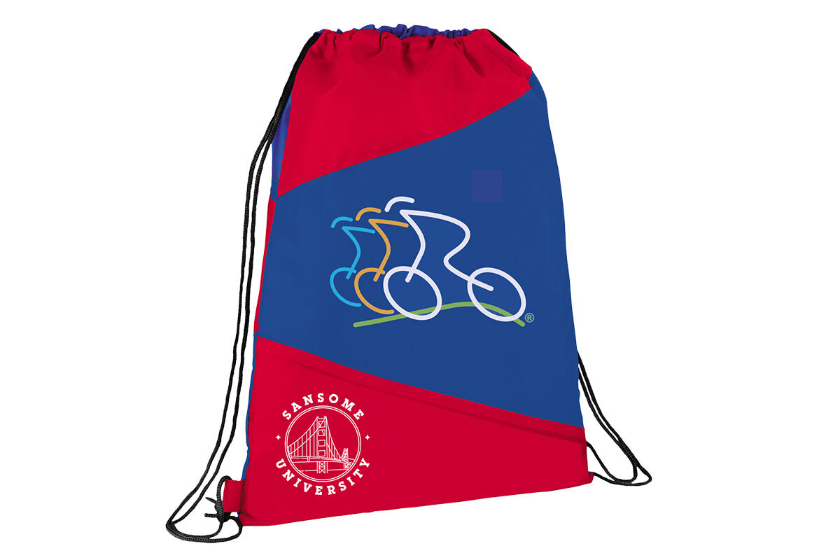 Pennant Drawstring Bag