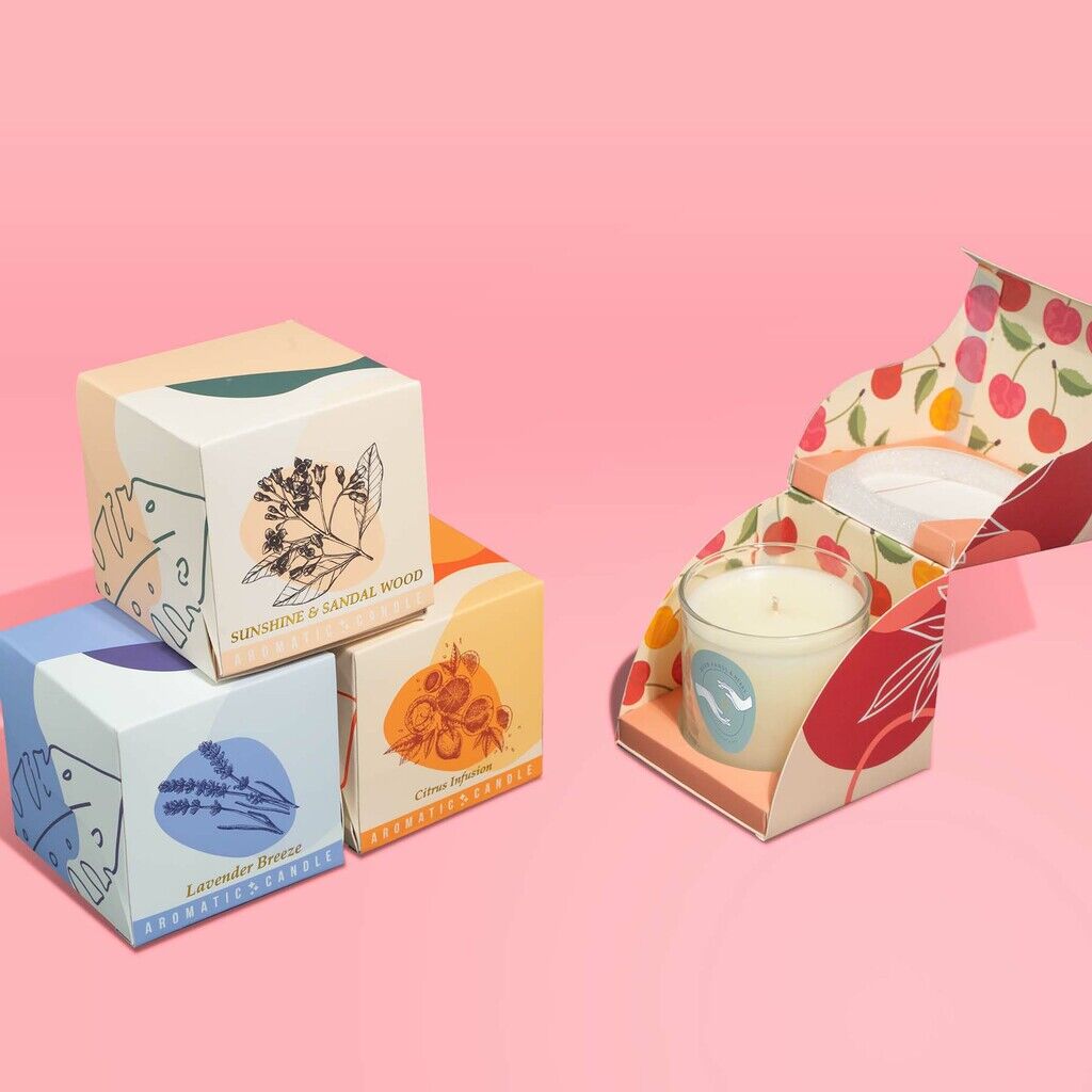 wixie candle with gift box