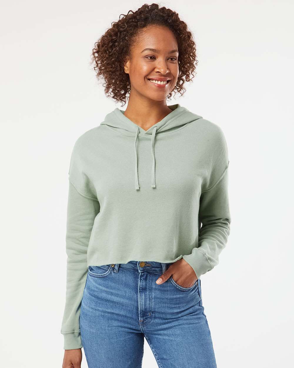 Independent Trading Company Cropped Hoodie
