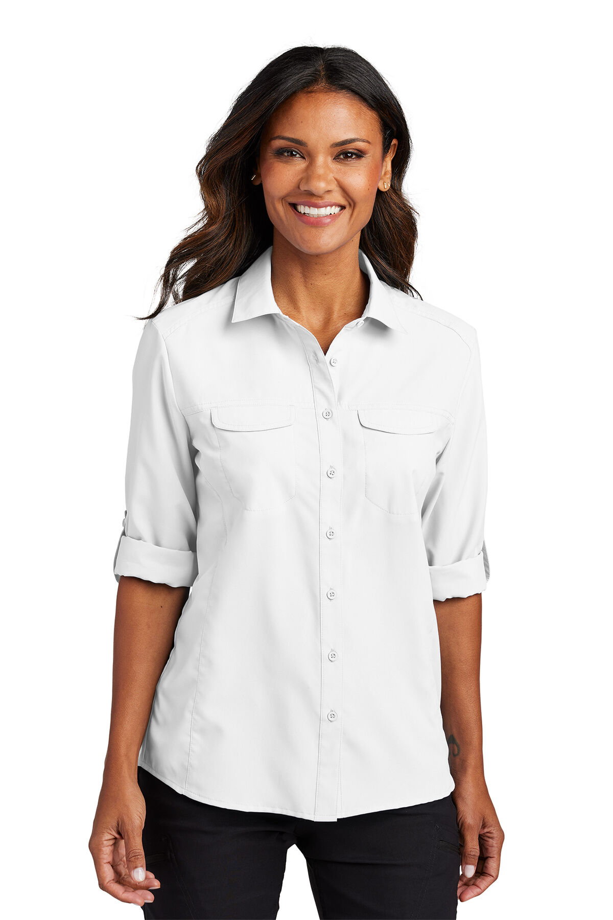 Port Authority Ladies Long Sleeve UV Daybreak Shirt