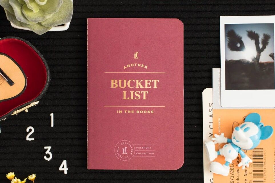 Letterfolk Bucket List Passport