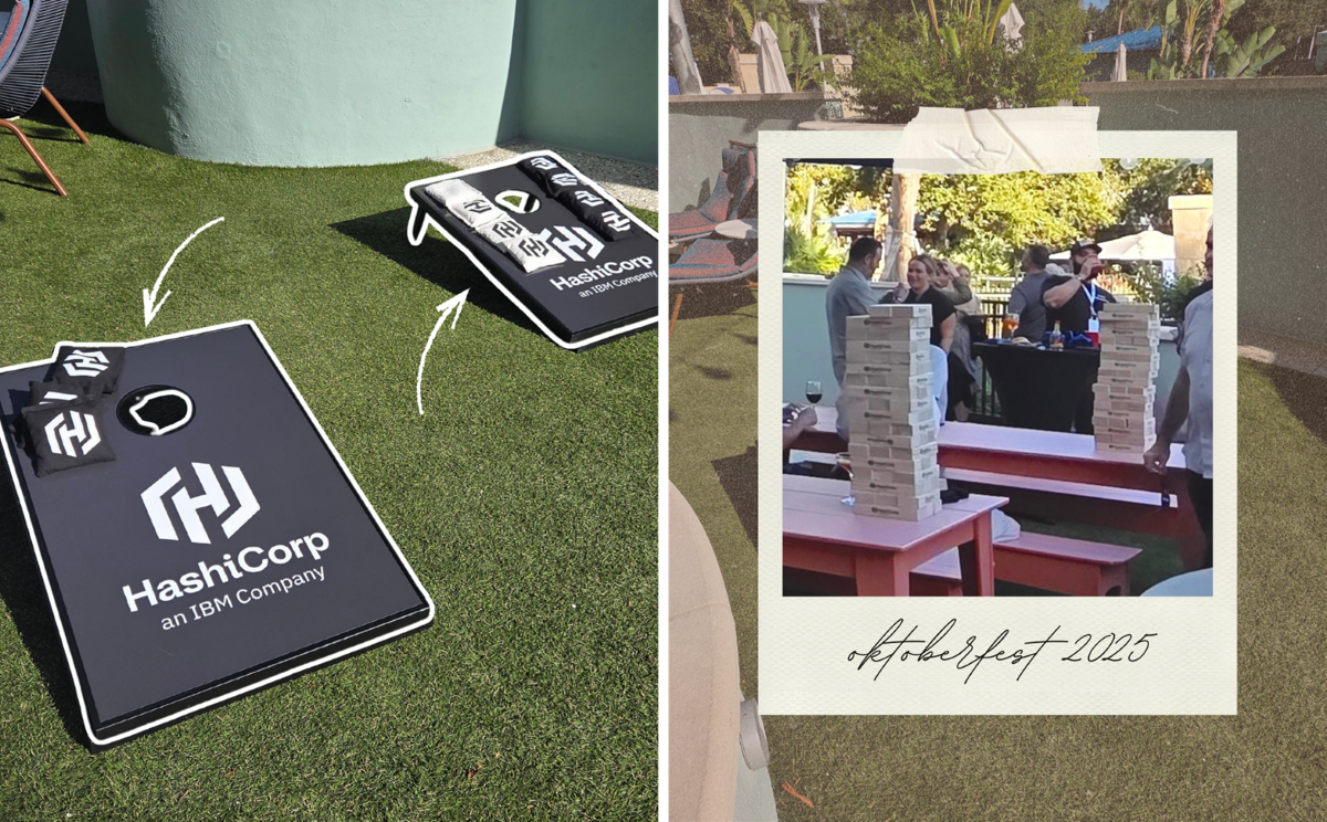 Hashicorp Biergarten Happy Hour Event