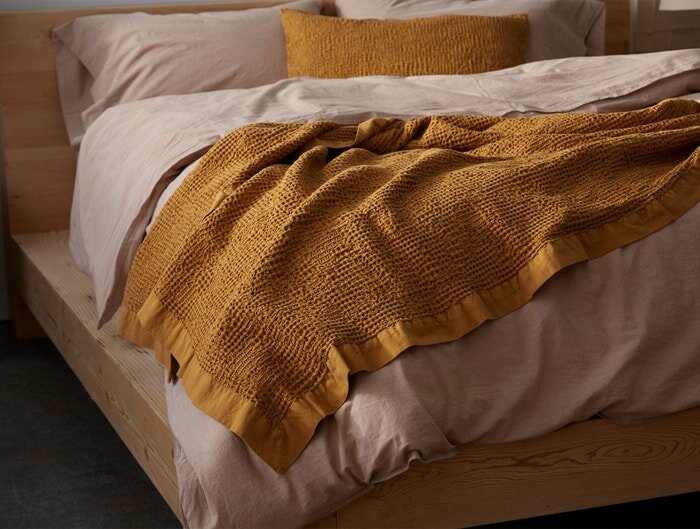 Coyuchi Reyes Organic Waffle Blanket