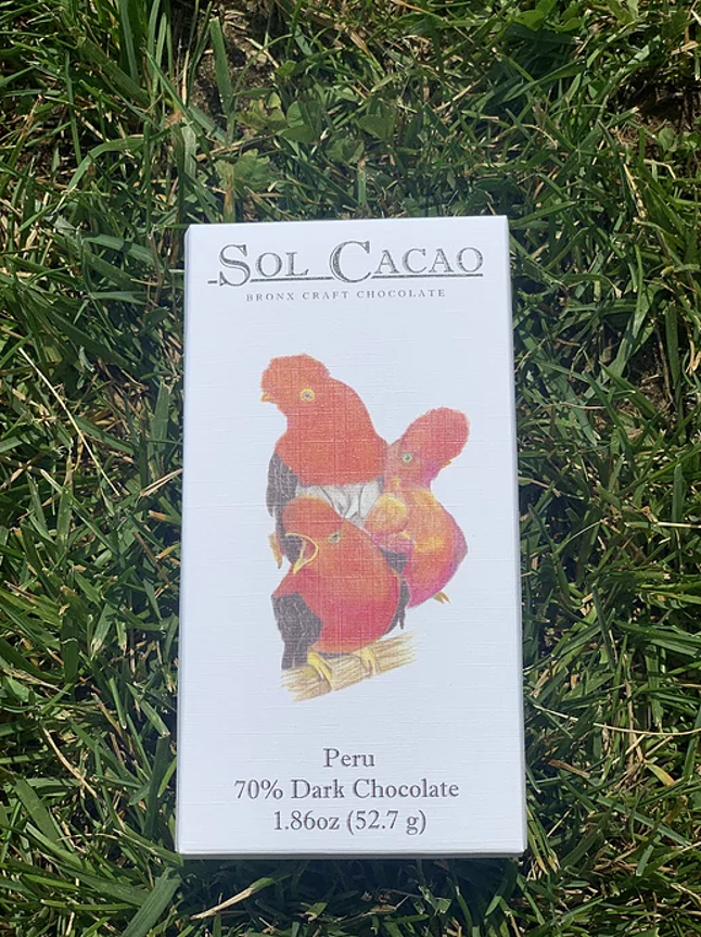 Sol Cacao 70% Peru Chocolate