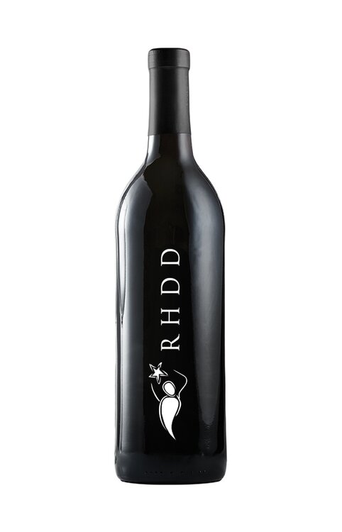 Etched Merlot Red Wine
