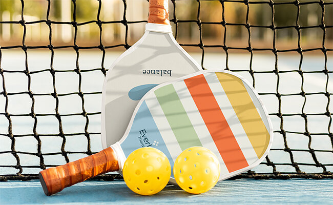 Custom Pickleball Set with Balls